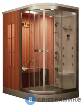 картинка Душевая кабина Frank F-901 L (финская сауна)