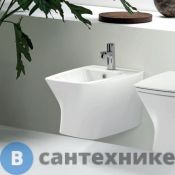 Биде подвесное AZZURRA Hera 57х38х36,5 см, с 1 отв под смеситель, с крепежом, белый (HEBKS000000MBI*1)
