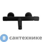 Смеситель BelBagno UNO UNO-VASM-NERO для ванны и душа, чёрный