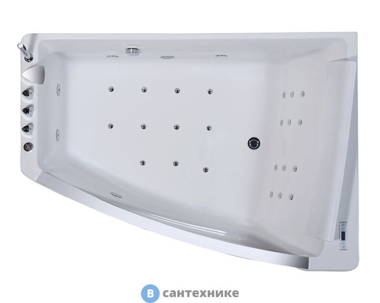 Акриловая ванна ORANS BT-65109 R (1700x1200x630)