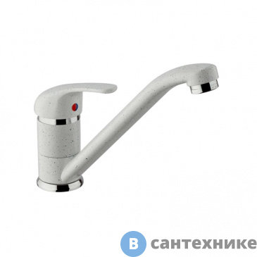 картинка Смеситель Paini Jolly 6990573Z1KM для кухни, ultrawhite