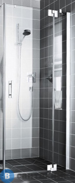 картинка Душевая дверь Kermi Filia XP 1WR 900х2000, серебро+ klar+ clean (FX 1WR 09020VPK)