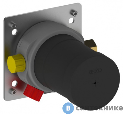 картинка Keuco IXMO встраиваемая функциональная часть смесителя c термостатом DN 15 (59553000070)