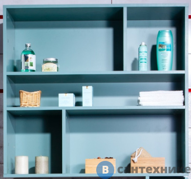 картинка Шкаф Бриклаер КРИСТАЛЛ 90 навесной открытый (НМ 011.93)