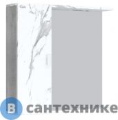 Шкаф-зеркало Onika МАРБЛ 75.00 мрамор/камень бетонный универсальный (207524)