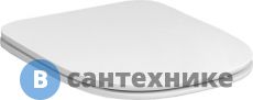 Крышка - сиденье Jacob Delafon E77168-0 Modern Life из термодюропласта с плавным закрыванием и функцией легкого снятия, белый
