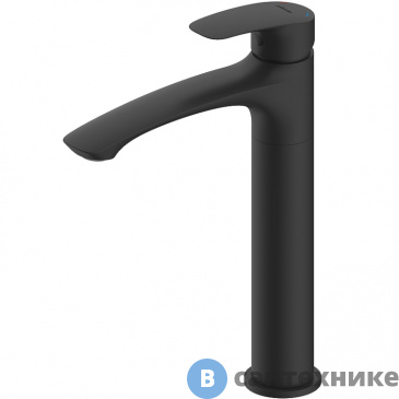картинка Смеситель Milardo Rora RORBL01M01 для умывальника, чёрный матовый