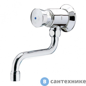 картинка Порционный кран Presto 31815 612 с поворачиваемым изливом