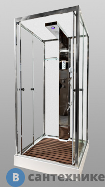 картинка Душевая кабина AvaCan Z111MT с баней (Z111MTSTEAM)