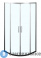 картинка Душевое ограждение AZARIO OSTIN 100*100*195 хром, 6 мм прозрачное стекло (AZ-121 S А 100*100*195)