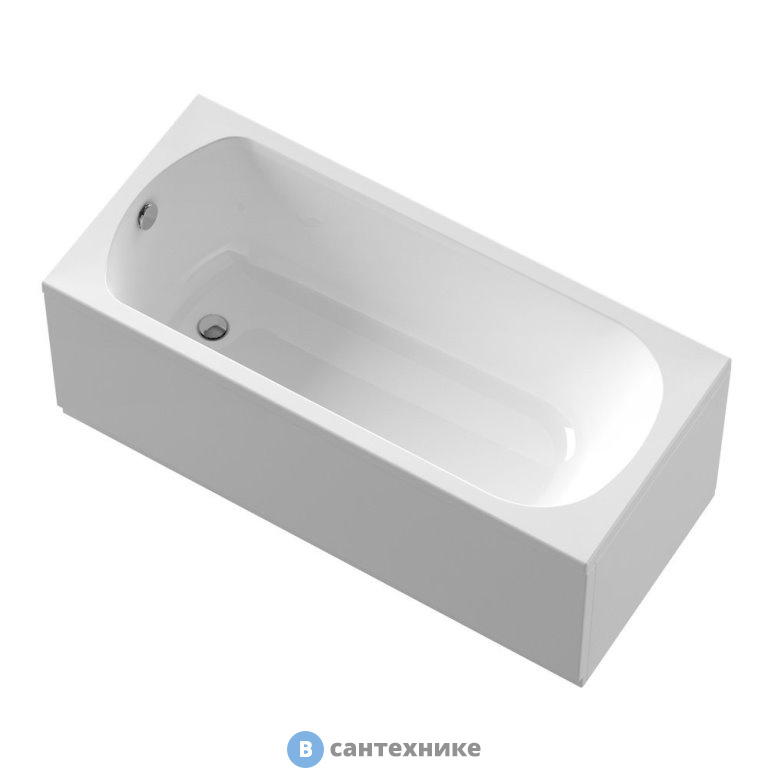 Акриловая ванна Cezares ECO-150-70-41-W37, 150x70x41