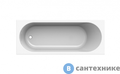 картинка Акриловая ванна Vannesa Виктория 150х70 каркас (2-01-0-0-1-250Р), без сифона