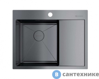 картинка Кухонная мойка OMOIKIRI Akisame 65-GM-L (4973097)