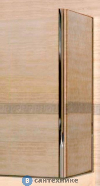 Боковая панель RGW 75*150 Z-52 хром/шиншила/6 мм (SC-41;42) (04225275-51)