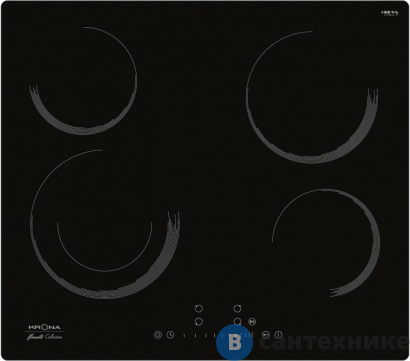 картинка Варочная поверхность Krona ORSA 60 BL электрическая (независимая)