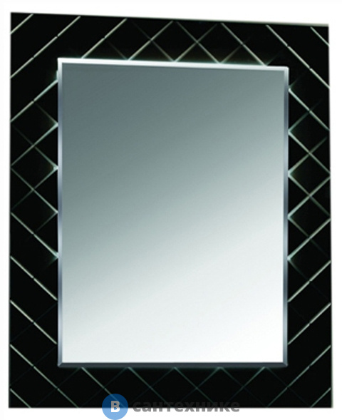 Зеркало Акватон Венеция 75 чёрное (1A151102VNL20)