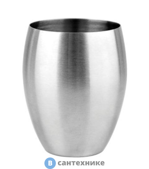 Стакан для зубных щеток WasserKRAFT Ruwer K-6728 нержавеющая сталь