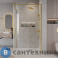картинка Душевое ограждение Grossman Galaxy 300.K33.01.9070.32.00 (90*70*195) прямоуг, раздвижн, золото сатин, стекло прозрач., без поддона