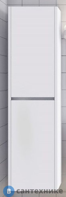 Шкаф Art & MAX FAMILY Family-1500-2A-SO-BL подвесной с двумя распашными дверцами, Bianco Lucido, 400x300x1500