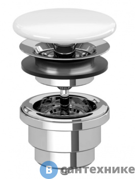 картинка Донный клапан Villeroy & Boch 68080001 для раковин