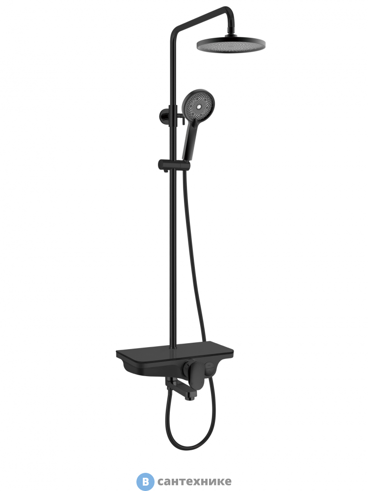 Душевая система WELTWASSER WW DP 1020 BL черная