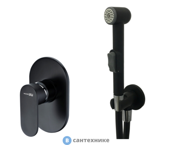 Встраиваемый комплект WasserKRAFT A117451 для биде со шлангом 150 см