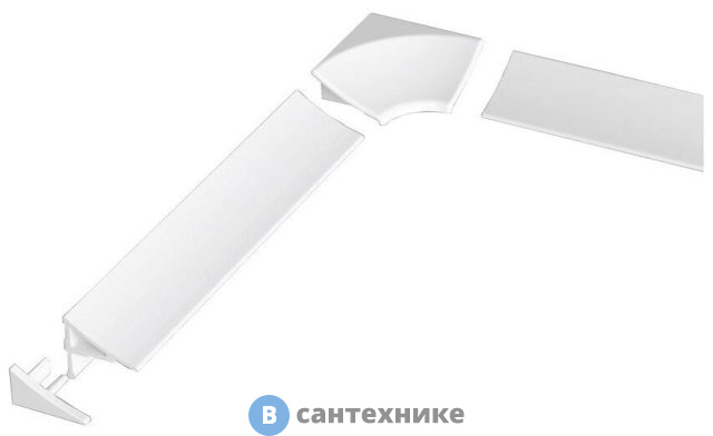 Универсальная декоративная планка Ravak 11/2000 белая (XB462000001)