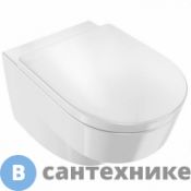 Унитаз подвесной Jacob Delafon ODEON RIVE GAUCHE EDR102-00 безободковый /36,2х54/ (белый)