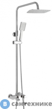 картинка Душевая стойка ROSE R1736 хром