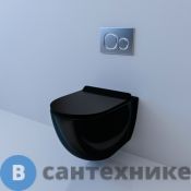Унитаз подвесной ESBANO GARCIA (Black) (550x370x370)