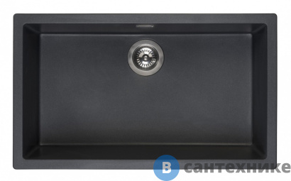 картинка Кухонная мойка Reginox Amsterdam 72 Black Silvery 3,5" (R30882)
