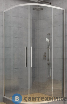 картинка Душевое ограждение Deto HC 90 Chrome, без поддона