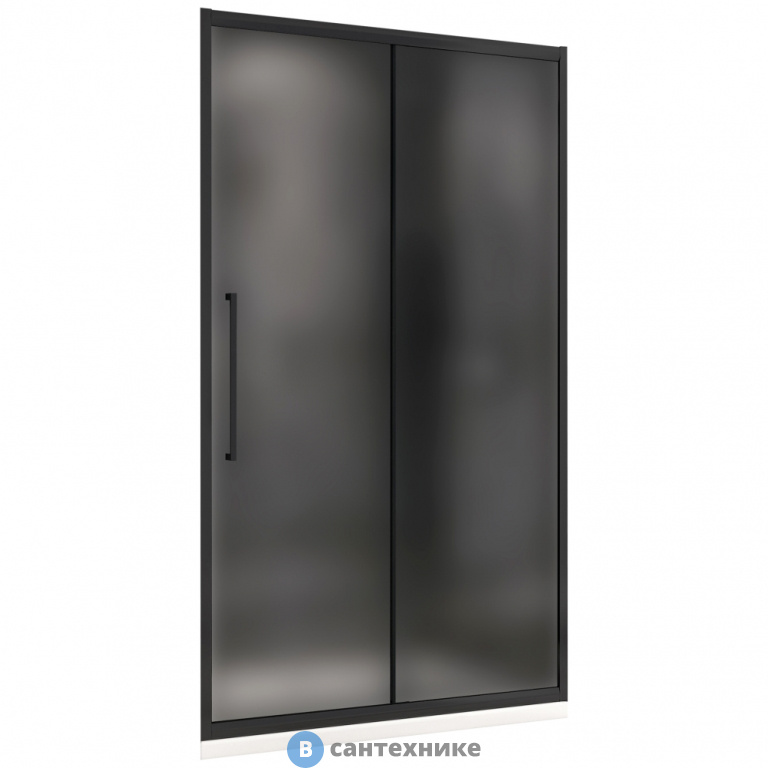 Душевая дверь ABBER Schwarzer Diamant AG30110BMH 110*195