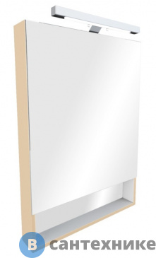 картинка Зеркальный шкаф Roca GAP ZRU9302699 бежевый (70х12,9х85)