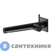 Смеситель Keuco IXMO PURE 59516372102 однорычажный для умыв., DN 15, для встр., с квадр. роз., 265 мм, черный, без внутренней части