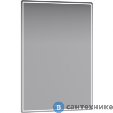 картинка Зеркало Aqwella UM0206 (80*60) (подсветка, прямоугольное)