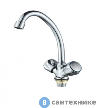 картинка Смеситель Maxonor MN4909 для кухни хром