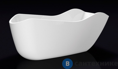 картинка Акриловая ванна Lagard TEONA White Star
