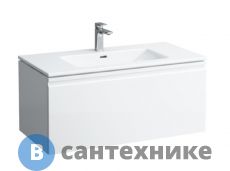 Тумба с раковиной Laufen PRO S 8.6096.6.475.104.1 /100х50х44/ (белый глянцевый)