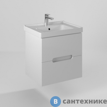 картинка Тумба под раковину BRIZ Пола т18-60 консольная (ум. Грейс) (236 03-18060-15 00 БЕЛ)