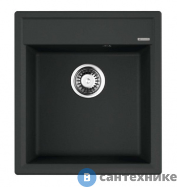 картинка Кухонная мойка OMOIKIRI Daisen 46-BL черный (4993614)