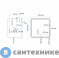 картинка Зеркало Art & MAX AM-Gen-800-800-DS-F-White с подсветкой "Genova 800x800"