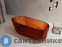 картинка Ванна ABBER Kristall AT9706Opal 170х80 прозрачная коричневая
