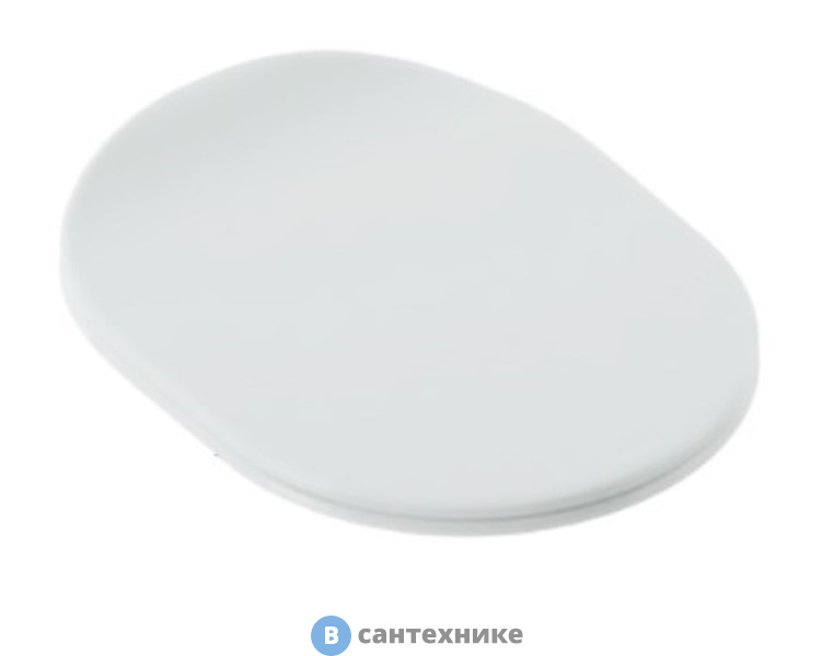 Сиденье Artceram CHIC для унитаза с микролифтом, белый, петли хром (CHA001 01 71)