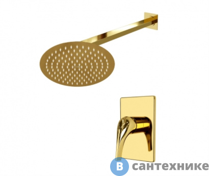 картинка Верхний душ WasserKRAFT A71183 встраиваемый комплект