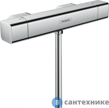картинка Смеситель Hansgrohe 15773000 Ecostat E Термостат для душа