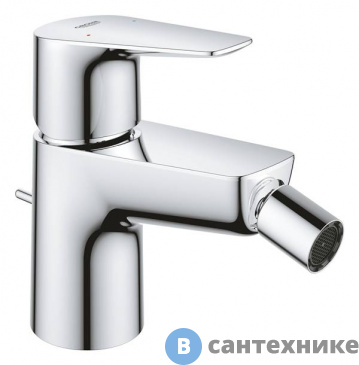 картинка Смеситель Grohe BAU EDGE 23331001 для биде (хром)