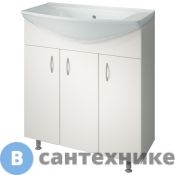 Тумба под раковину Какса-а ЭКО 75 3 двери (под ум. Стиль- 75)