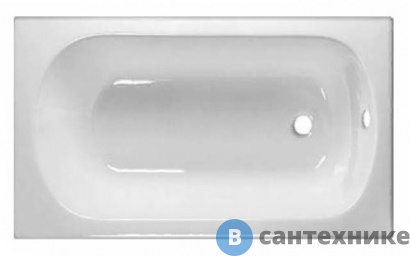 картинка Чугунная ванна BYON 13 120х70 (без ножек)