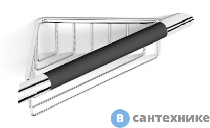 картинка Полка Black&White SN-2155 для душа (240x240x70)